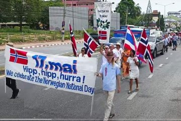 17. mai: Norge feirer i Pattaya, Bangkok og Hua Hin