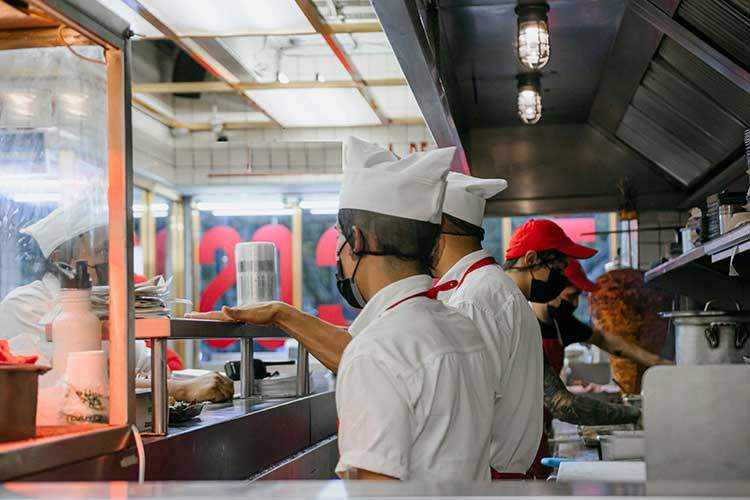 Det var restaurantnæringen som var hovedfokus for kampanjen.