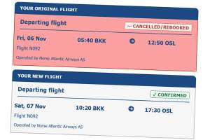 Norse Alantic i &oslash;konomiske problemer &ndash; endrer flyvninger for thailandsfarere